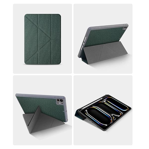 Bao Da IPad MUTURAL Y-Type With Pencil Holder cho iPad Pro M4 11 Inch