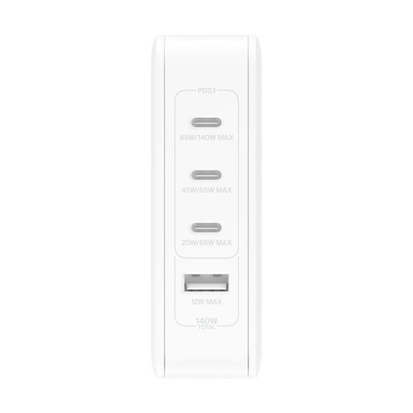 Củ sạc nhanh BELKIN BoostCharge 3 x USB-C 1 x USB-A 140W