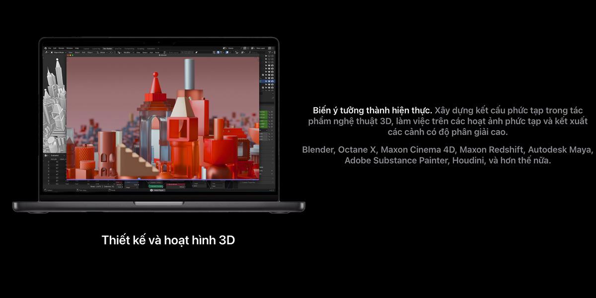 MacBook Pro M5 14 Inch 10 CPU 10 GPU (16GB/512GB) | Chính Hãng Apple Việt Nam