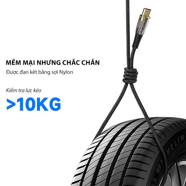Cáp Sạc Nhanh LITO LD12 2 in 1 | C to C 60W | C to L 27W Likenew Fullbox