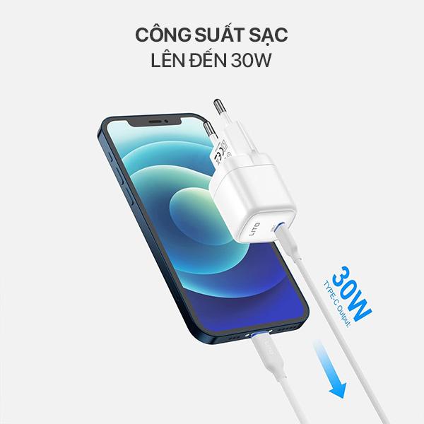 Củ Sạc Nhanh LITO LC11B GAN 30W Chính Hãng