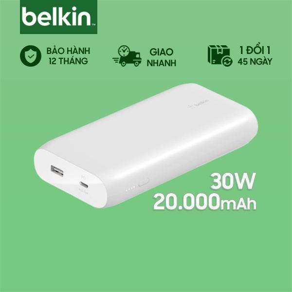 Pin Sạc Dự Phòng BELKIN Polyme Pocket Power PD 30W 20000mAh