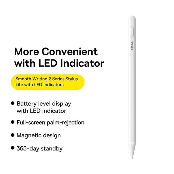 Bút Cảm Ứng Baseus Smooth Writing 2 Lite with LED Indicator