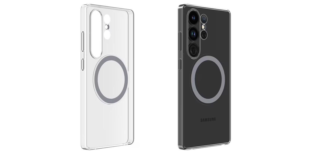 Ốp lưng trong suốt nam châm Magnet Galaxy S25 Ultra Chính Hãng