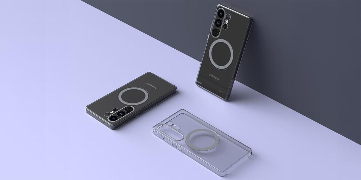 Ốp lưng trong suốt nam châm Magnet Galaxy S25 Ultra Chính Hãng