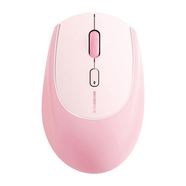 Chuột Không Dây MicroPack Soft Silicone Lifestyle MS-201W Chính Hãng
