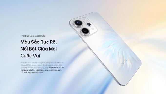 Màu sắc rực rỡ