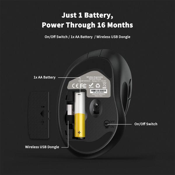 Chuột Không Dây MicroPack MP-V01W Chính Hãng