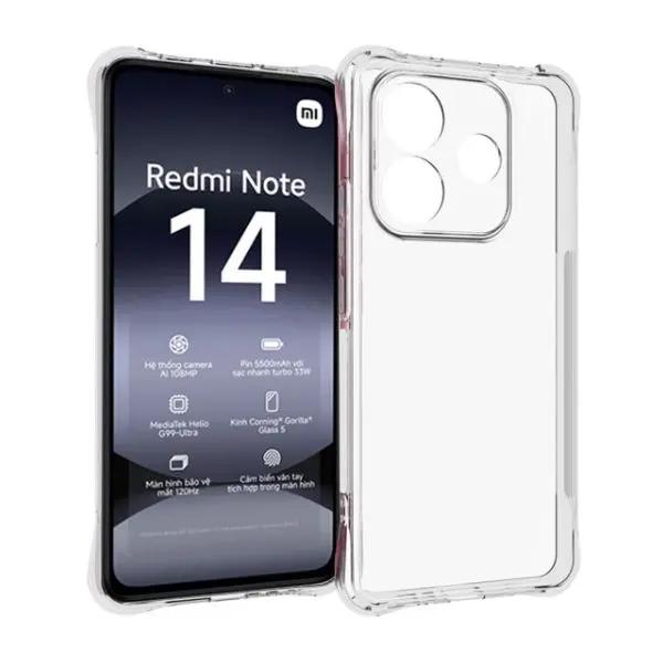 Ốp Lưng Trong Suốt TPU + PC trong suốt cho điện thoại XIAOMI