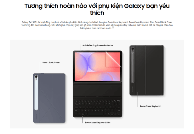 Phụ kiện và ứng dụng chuyên nghiệp đi kèm
