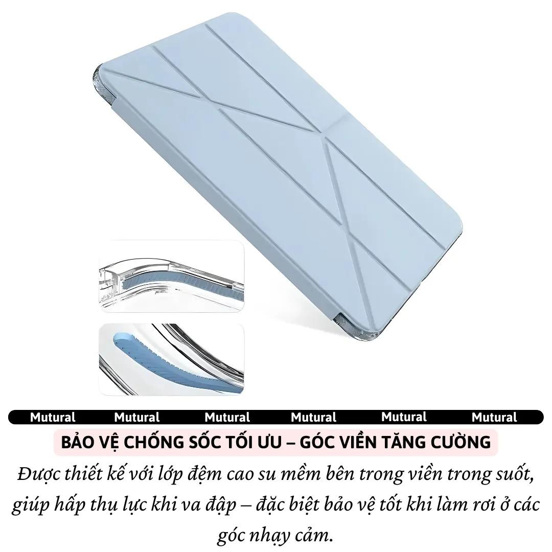 Bao Da MUTURAL Clear Pro Cho iPad Gen 10 | Gen 11 10.9 Inch Chính Hãng