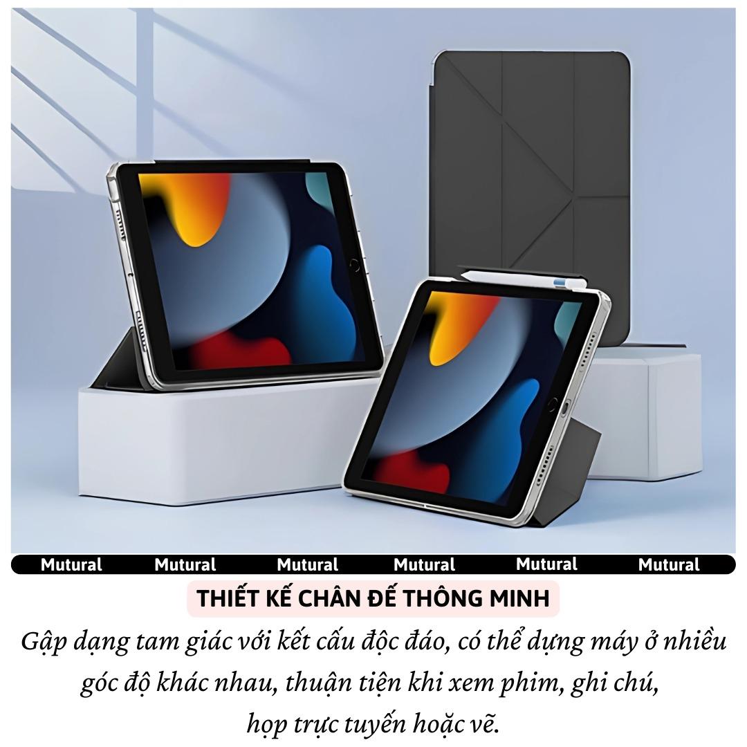 Bao Da MUTURAL Clear Pro Cho iPad Gen 10 | Gen 11 10.9 Inch Chính Hãng