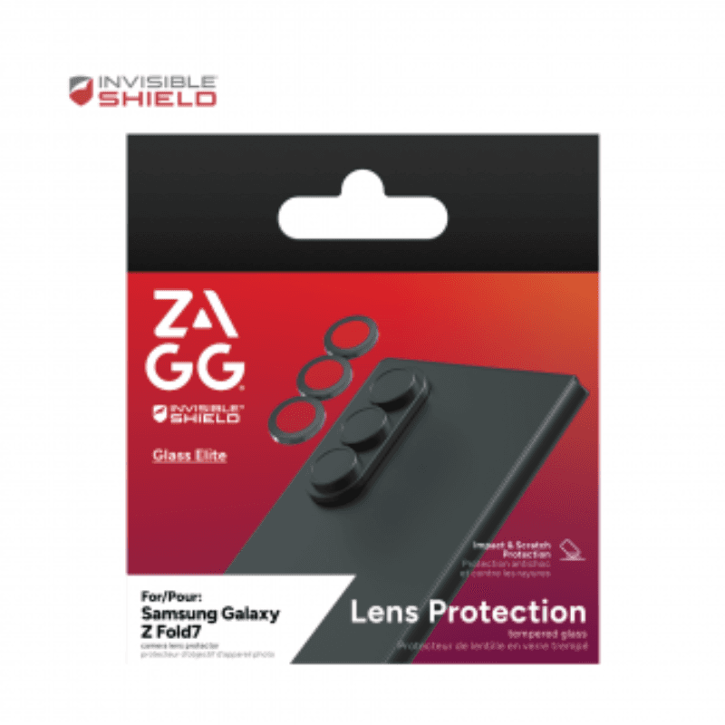 Bộ viền Camera ZAGG InvisibleShield Glass Elite Samsung Galaxy Z Fold7 Chính Hãng