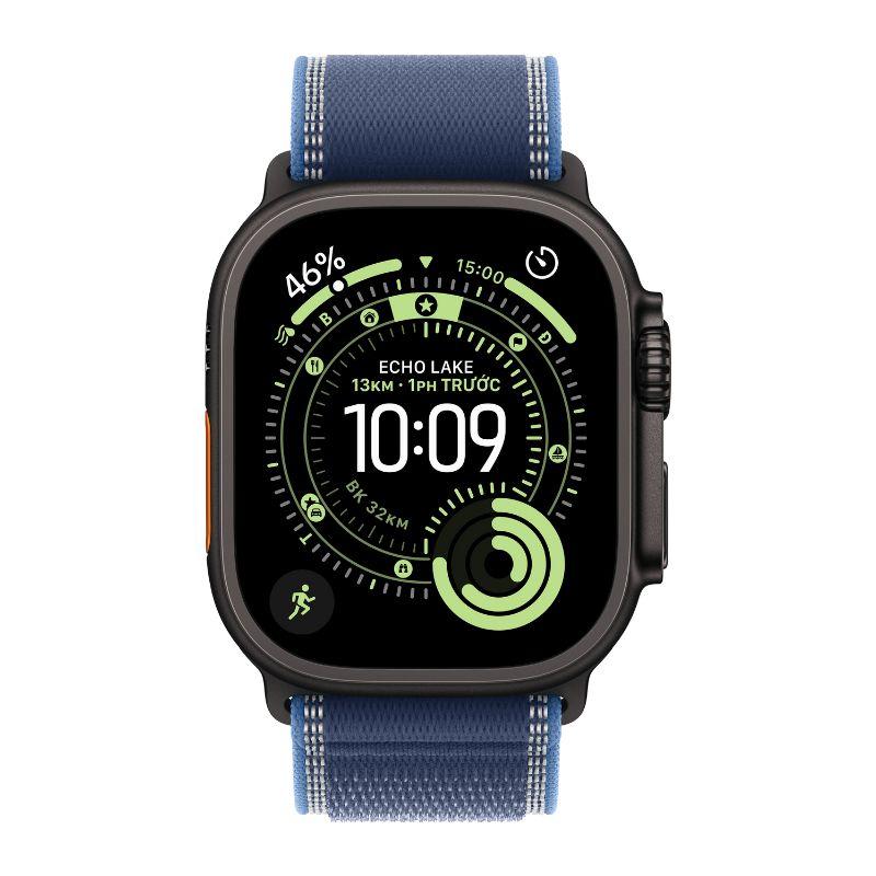 Apple Watch Ultra 3 49mm GPS + Cellular Viền Titanium Đen - Dây Trail Chính Hãng Apple Việt Nam