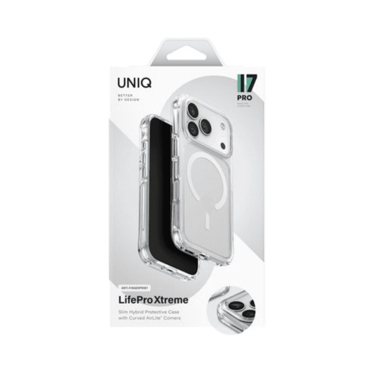 Ốp Lưng UNIQ Hybrid Magclick Charging Lifepro Xtreme Cho iPhone 17 Pro