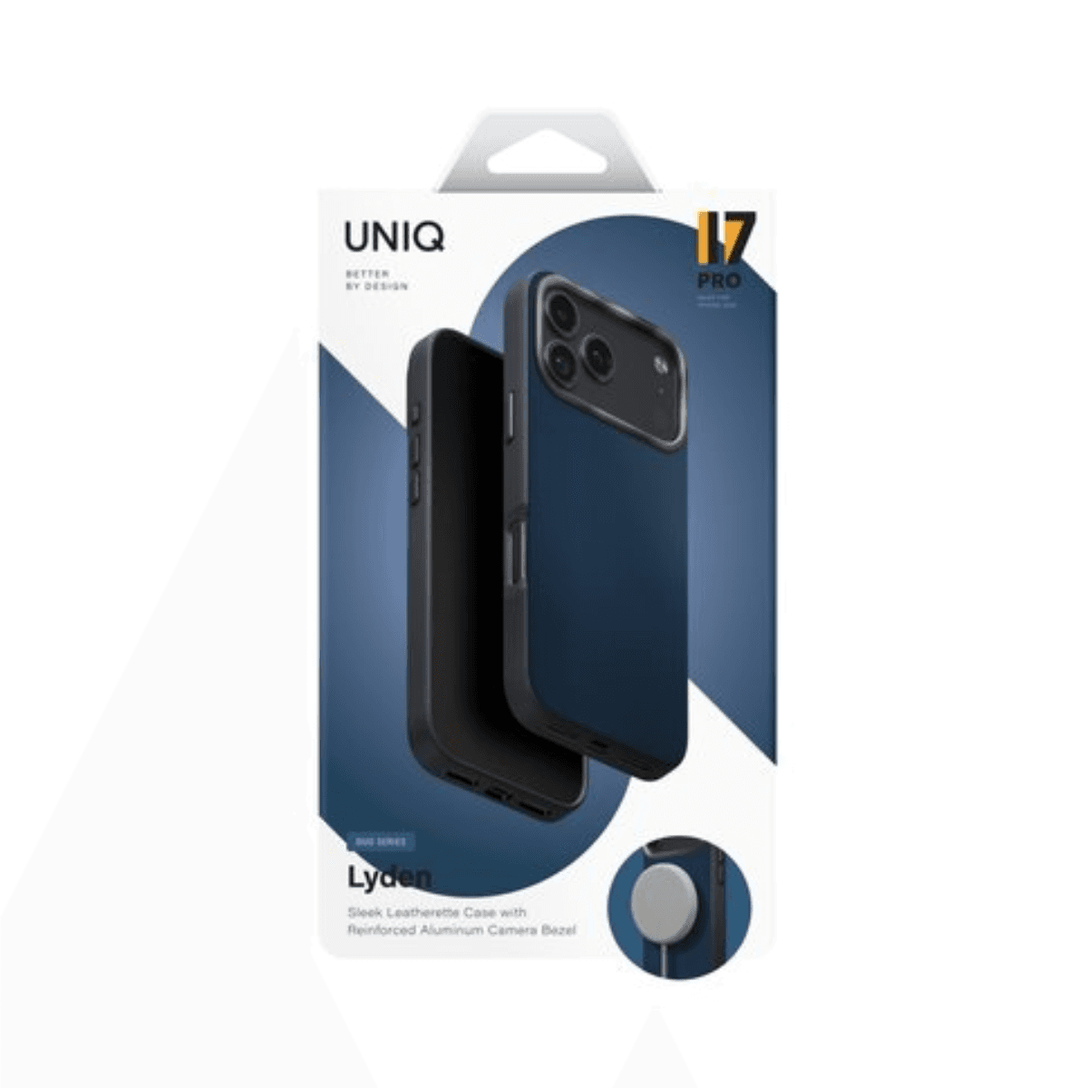 Ốp Lưng UNIQ Hybrid Magclick Charging Lyden Cho iPhone 17 Pro