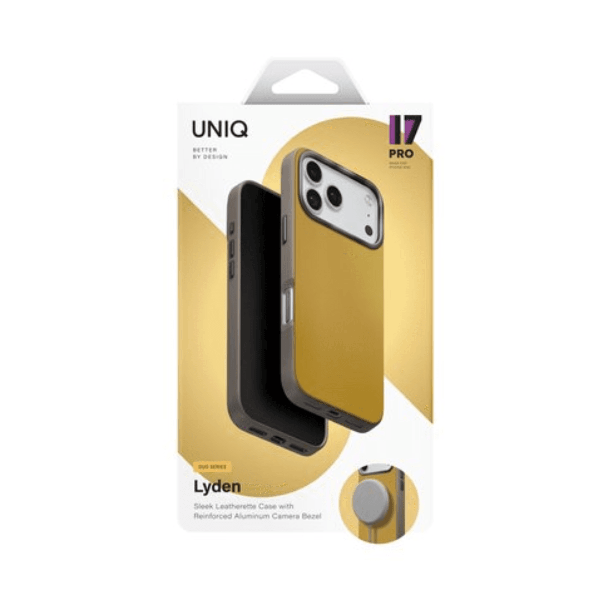Ốp Lưng UNIQ Hybrid Magclick Charging Lyden Cho iPhone 17 Pro