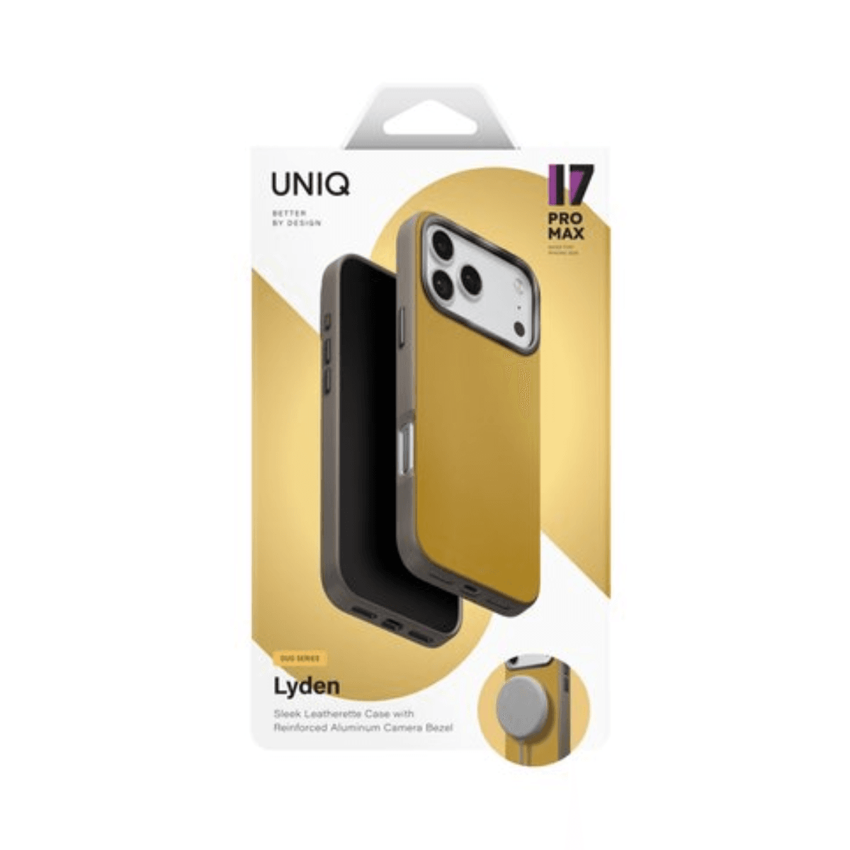 Ốp Lưng UNIQ Hybrid Magclick Charging Lyden Cho iPhone 17 Promax
