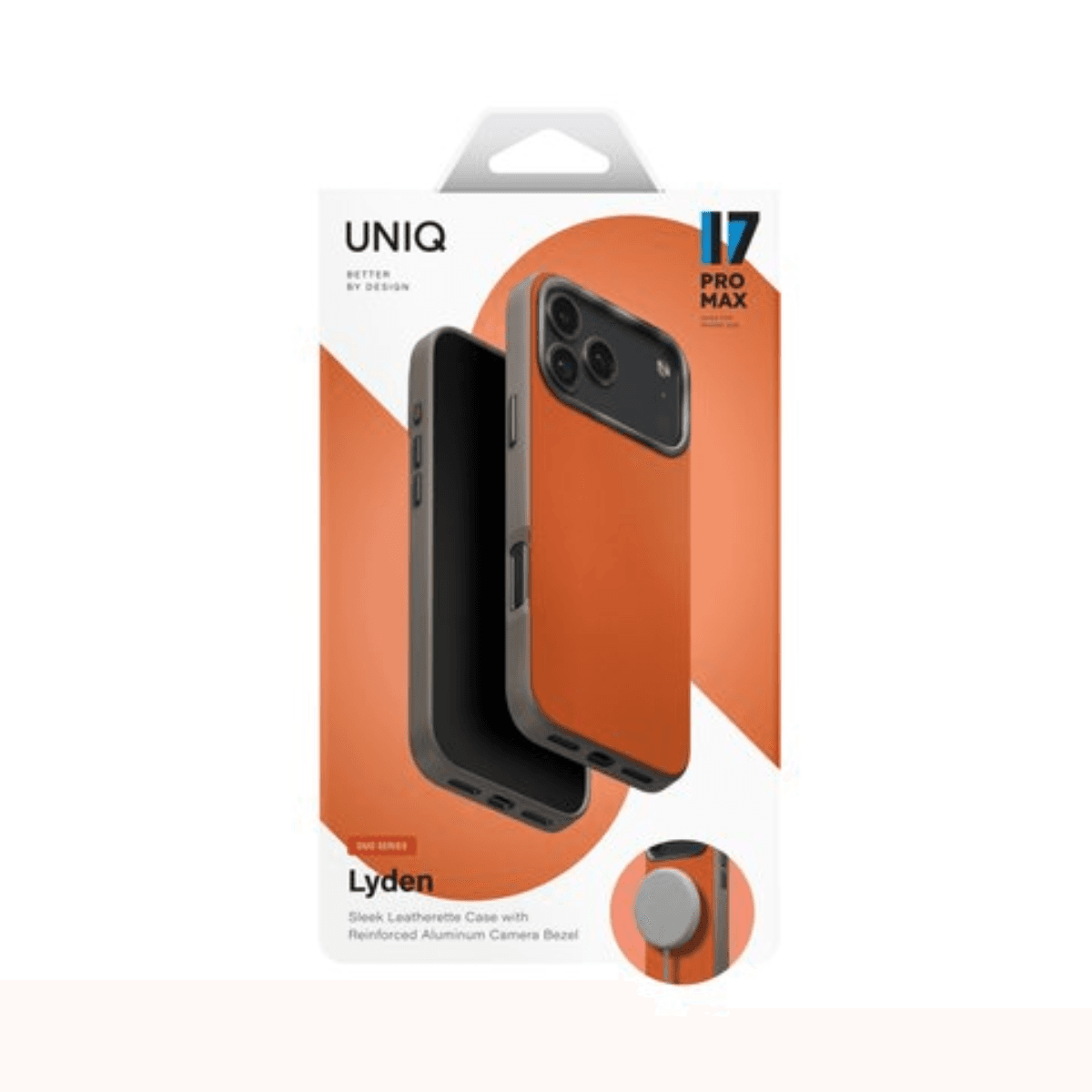Ốp Lưng UNIQ Hybrid Magclick Charging Lyden Cho iPhone 17 Promax