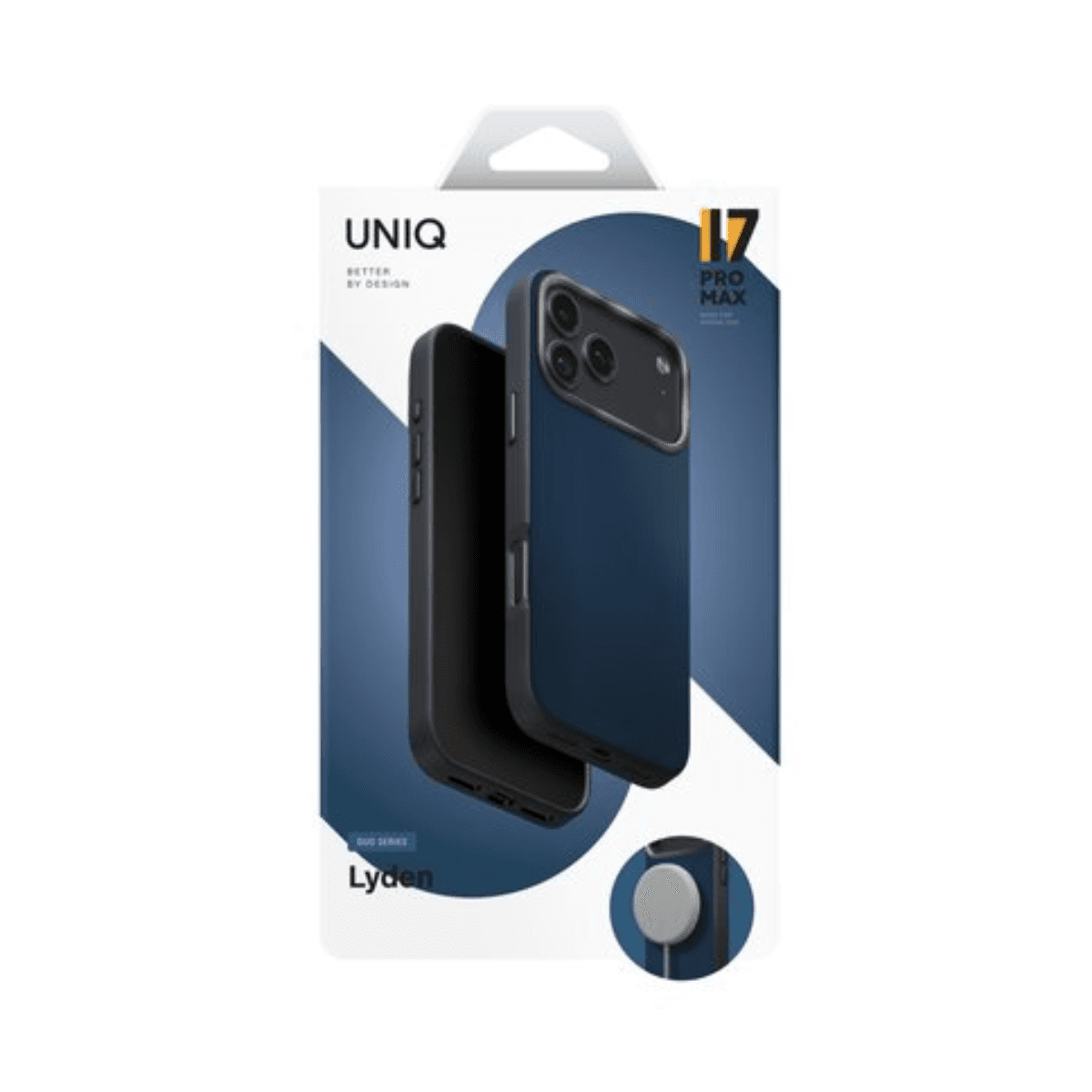 Ốp Lưng UNIQ Hybrid Magclick Charging Lyden Cho iPhone 17 Promax