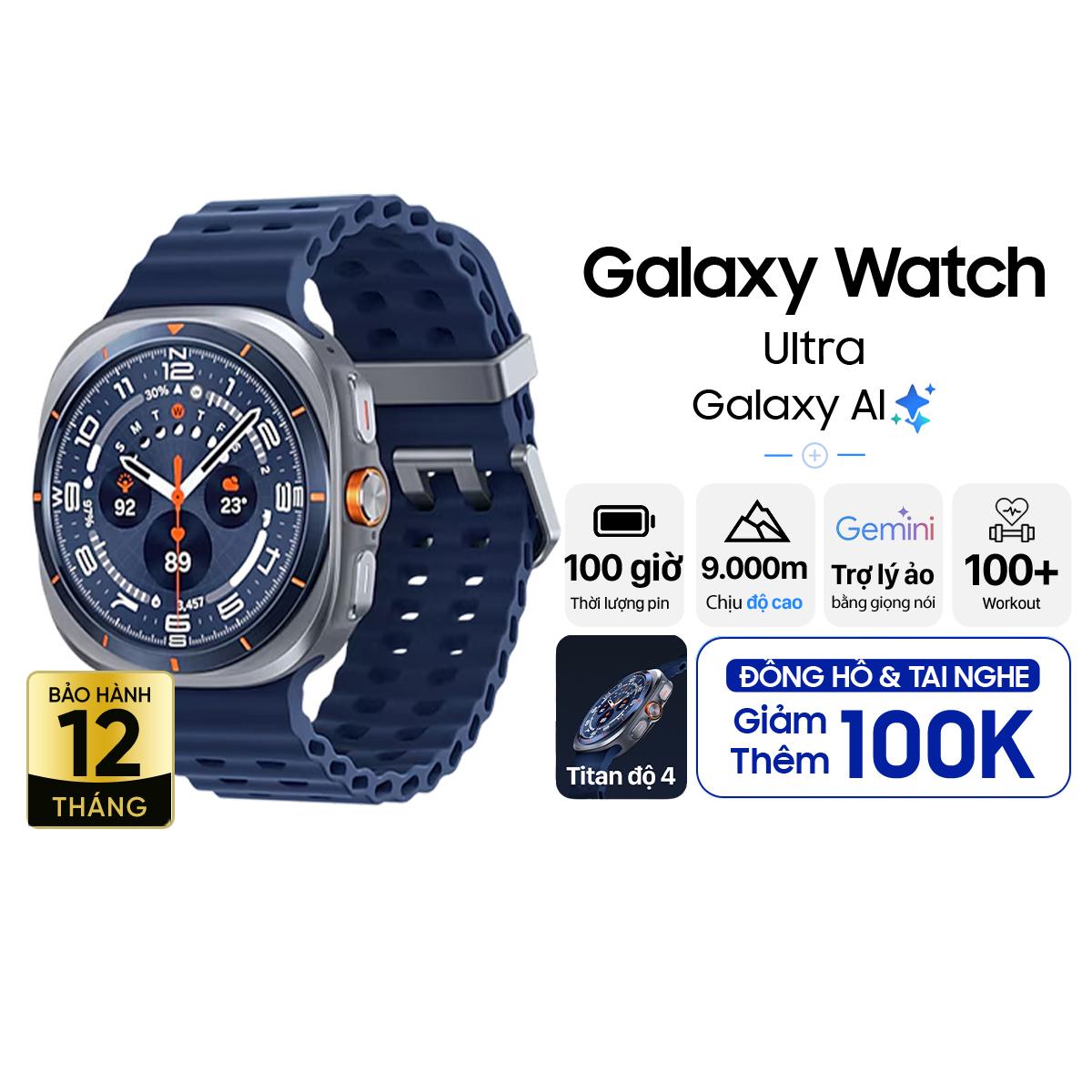 Samsung Galaxy Watch Ultra 2025 47mm LTE Chính Hãng BHĐT