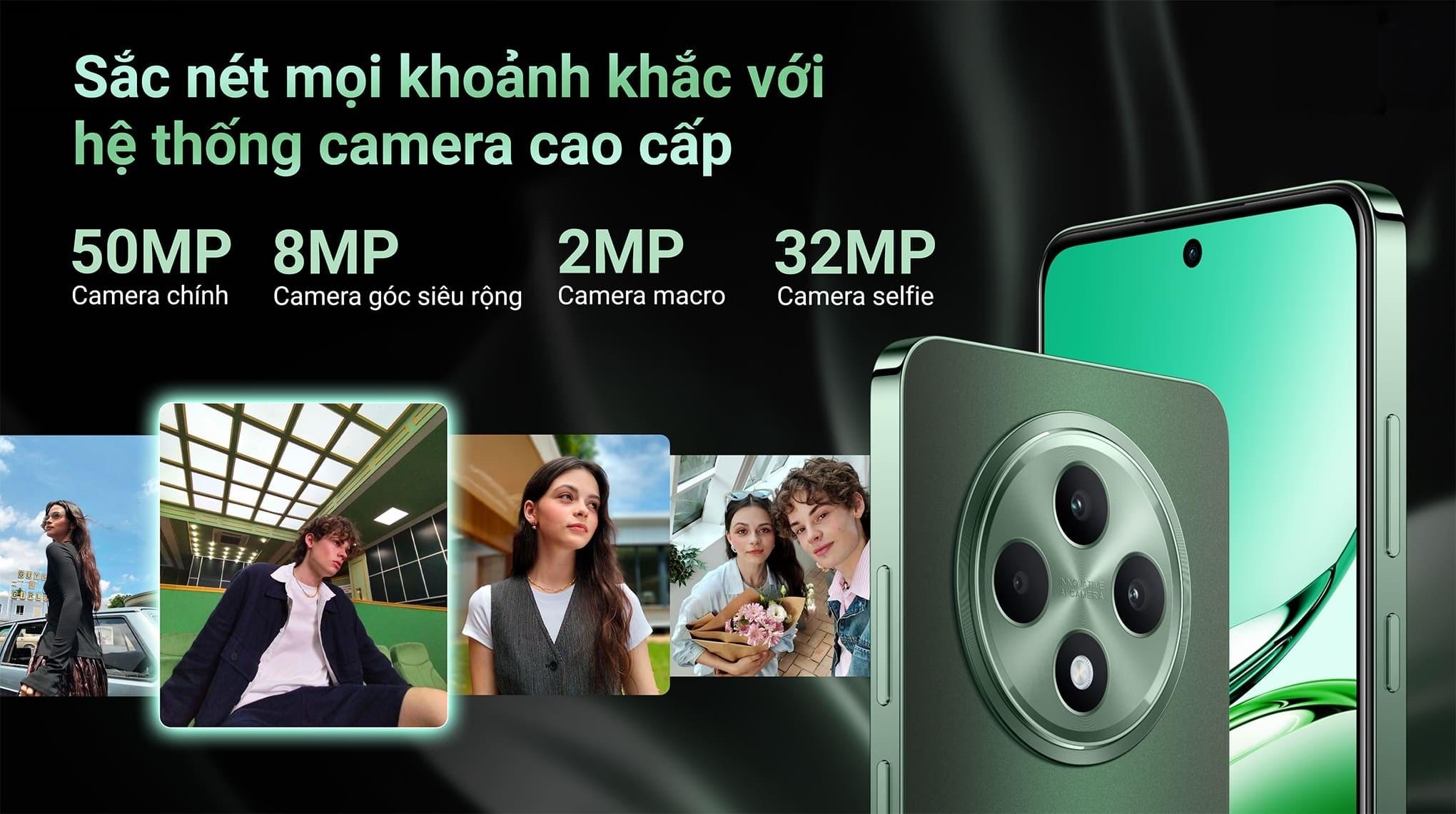 Oppo Reno 12F 4G 8GB/256GB Chính Hãng