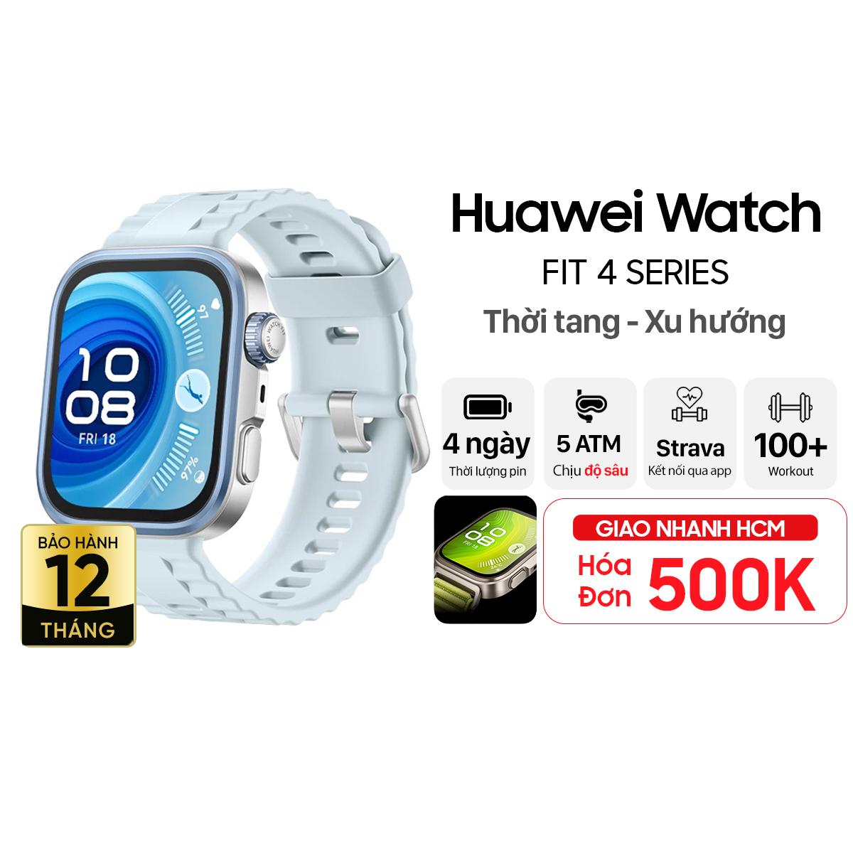 Đồng hồ thông minh Huawei Watch Fit 4 Pro Chính Hãng
