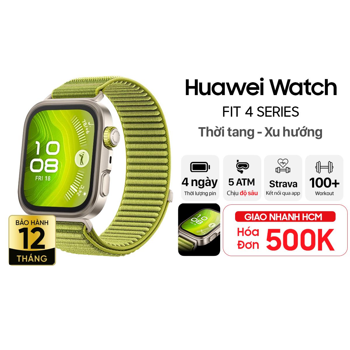 Đồng hồ thông minh Huawei Watch Fit 4 Pro Chính Hãng