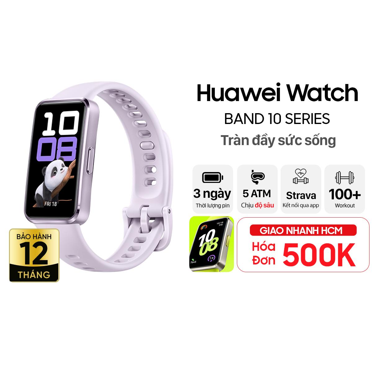 Vòng đeo tay thông minh Huawei Band 10 Hợp Kim Nhôm Chính Hãng