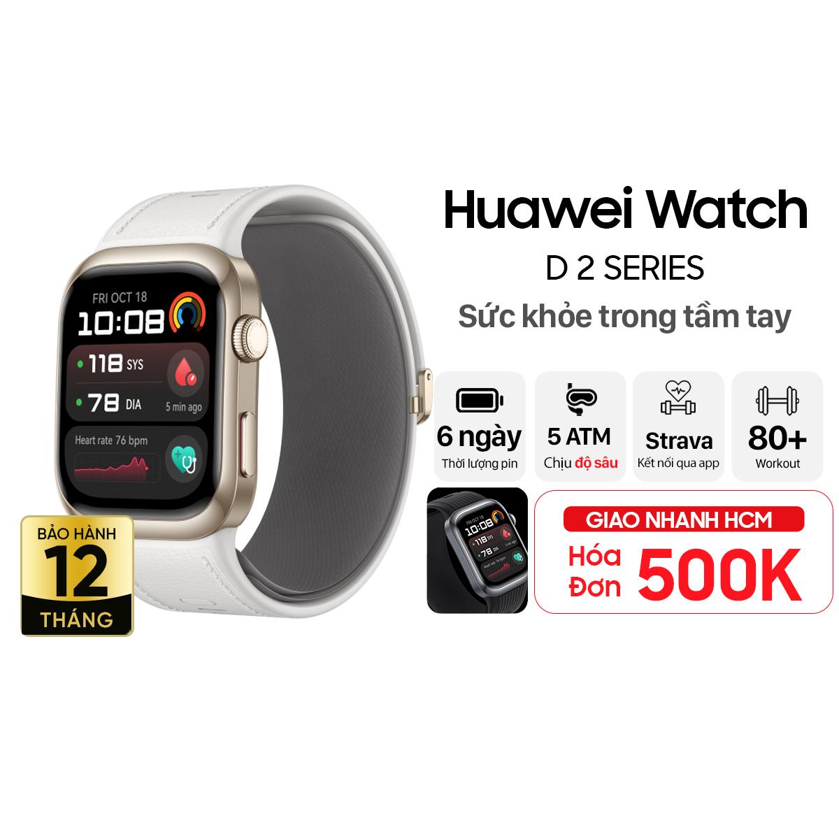 Đồng hồ thông minh Huawei Watch D2 Chính Hãng