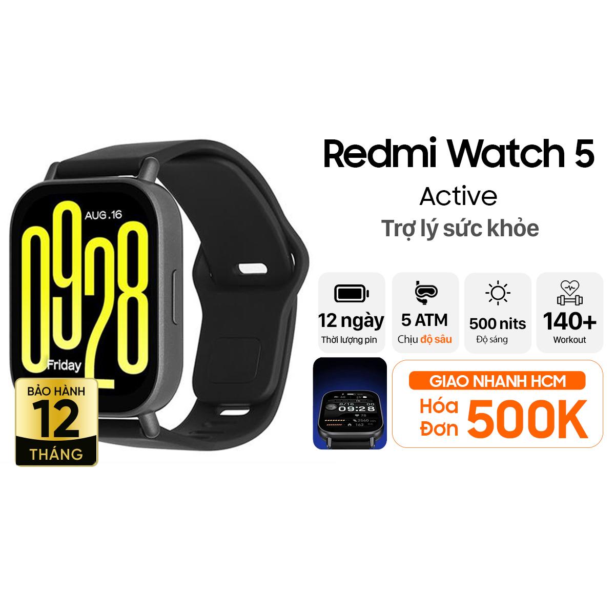 Đồng hồ thông minh Xiaomi Redmi Watch 5 Active 49.1mm Likenew - Fullbox