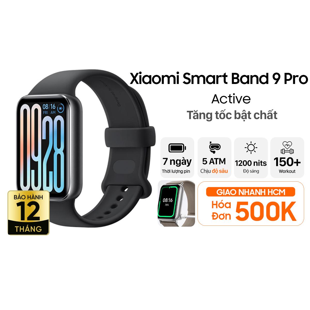 Vòng đeo tay thông minh Xiaomi Mi Smart Band 9 Pro Chính Hãng