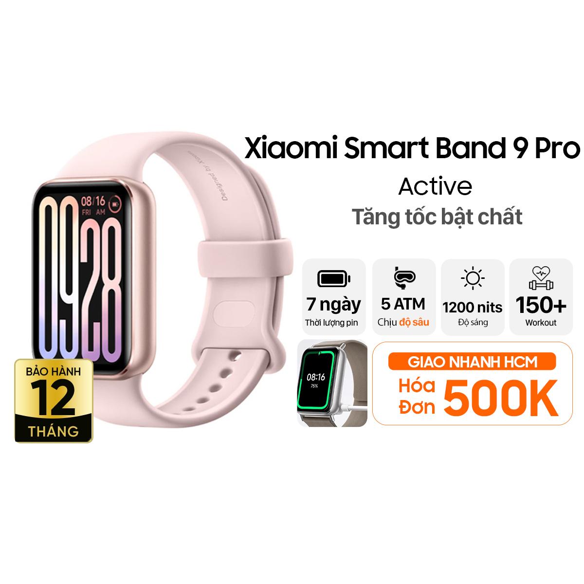 Vòng đeo tay thông minh Xiaomi Mi Smart Band 9 Pro Chính Hãng