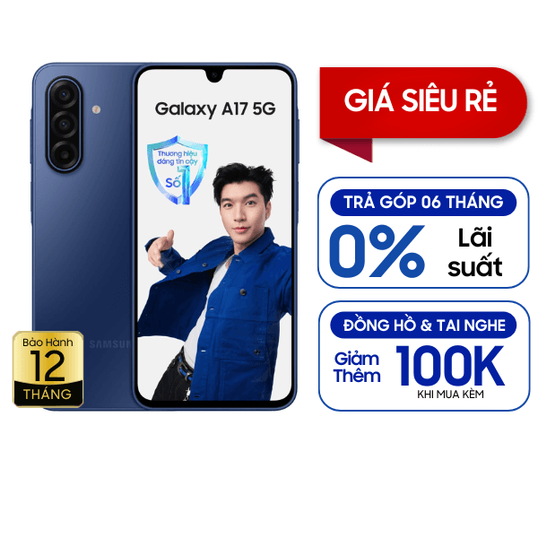 Samsung Galaxy A17 5G 8GB/128GB Chính Hãng