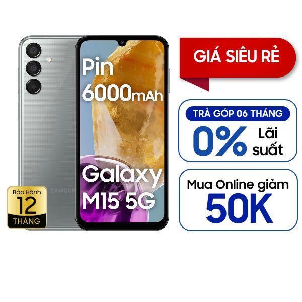 Samsung Galaxy M15 5G 4GB/128GB Chính Hãng - BHĐT