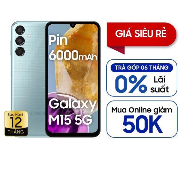 Samsung Galaxy M15 5G 4GB/128GB Chính Hãng - BHĐT