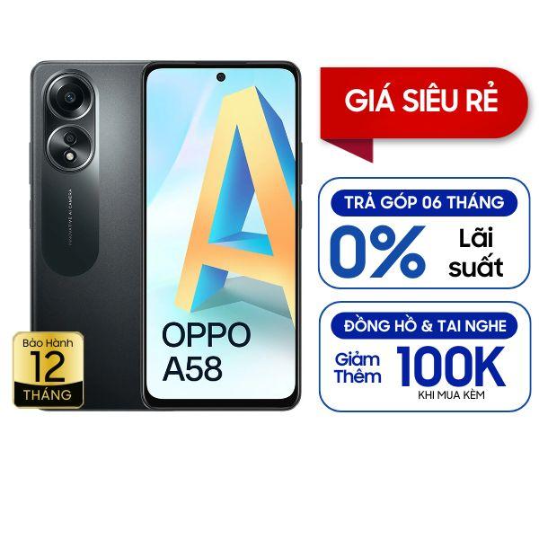 Oppo A58 4G 8GB/128GB Chính Hãng