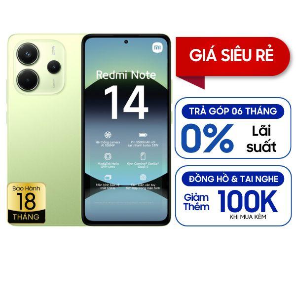 Xiaomi Redmi Note 14 6GB/128GB Chính Hãng