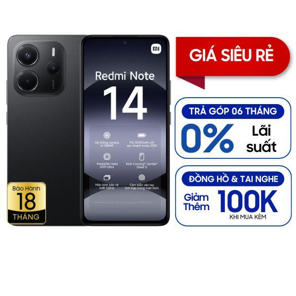 Xiaomi Redmi Note 14 6GB/128GB Likenew - Fullbox
