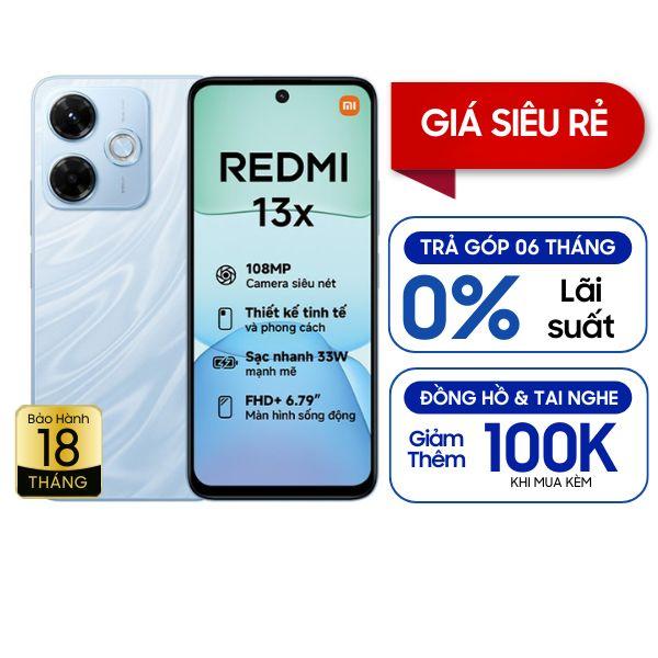 Xiaomi Redmi 13x 8GB/128GB Chính Hãng