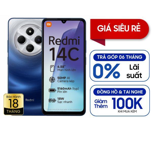 Xiaomi Redmi 14C 6GB/128GB Chính Hãng