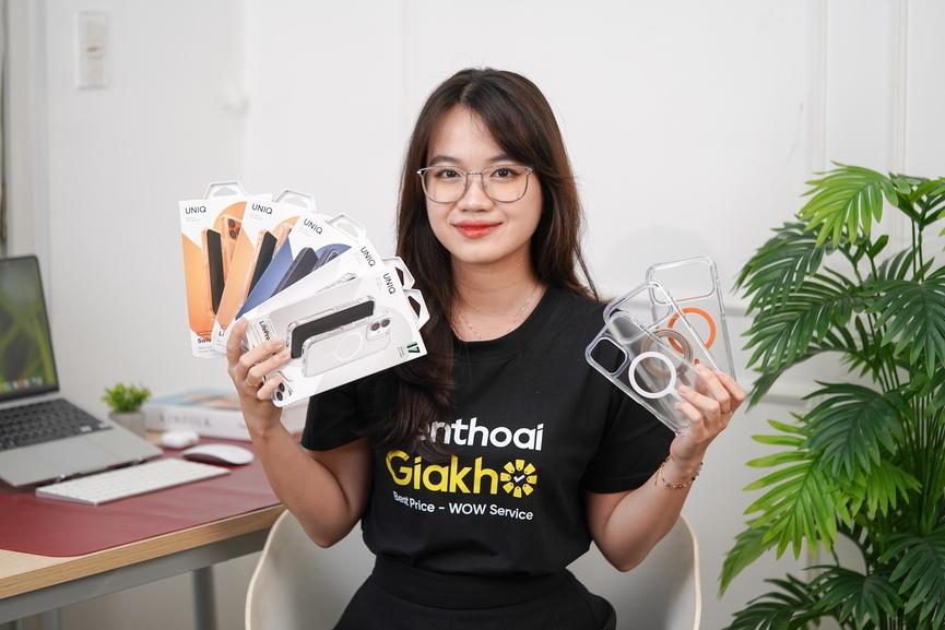 Ốp Lưng UNIQ Hybrid Swivix With 360 Rotating Kickstand Cho iPhone 17 Promax