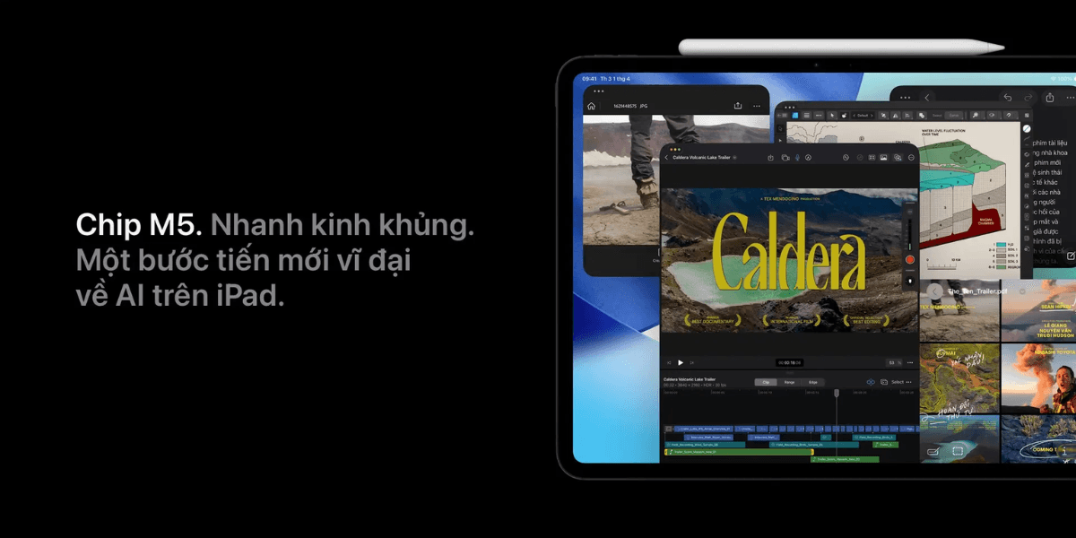 iPad Pro M5 13 inch 2025 5G 256GB | Chính Hãng Apple Việt Nam