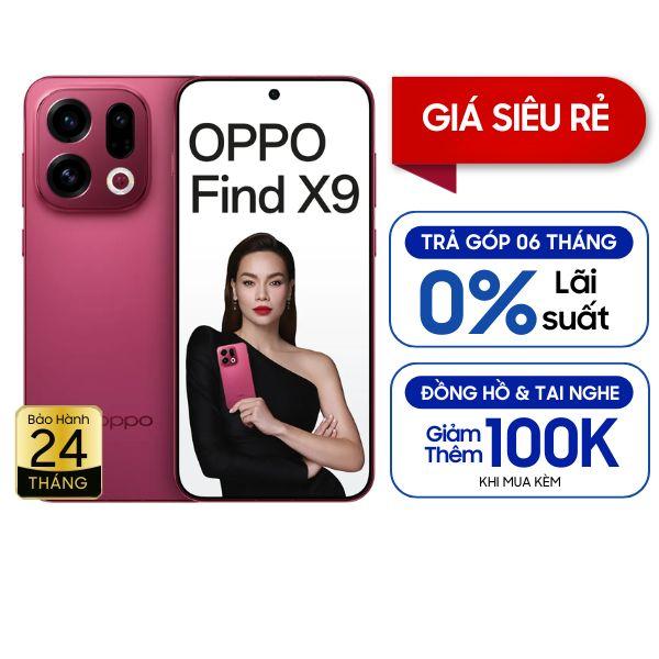 Oppo Find X9 5G 16GB/512GB Chính Hãng