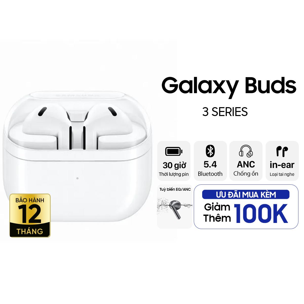 Tai Nghe Bluetooth Samsung Galaxy Buds3 Chính Hãng BHĐT