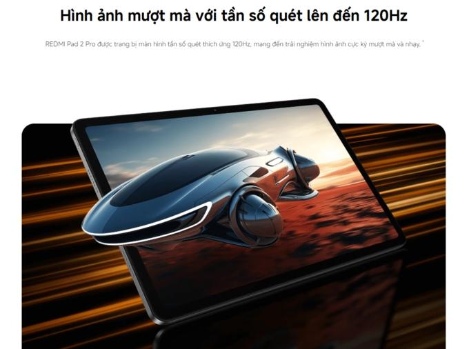 Tần số quét 120Hz