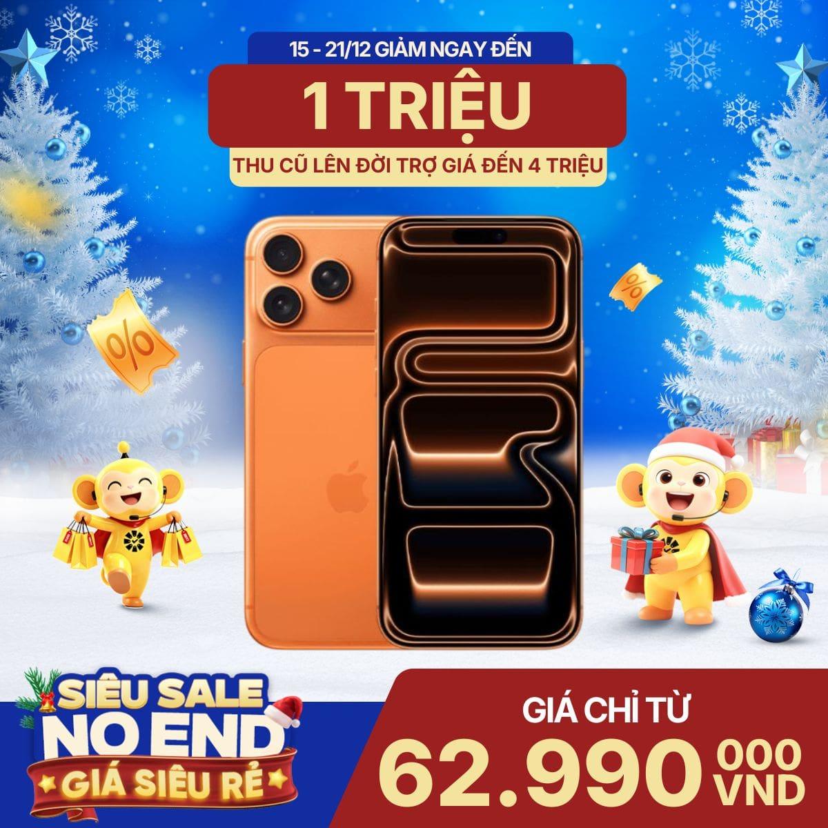 iPhone 17 Pro Max 2TB | Chính Hãng Apple Việt Nam