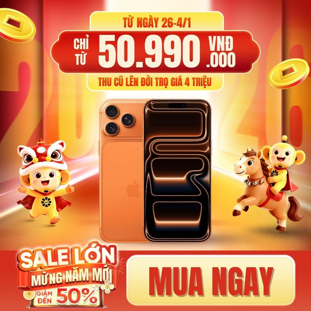 iPhone 17 Pro Max 1TB | Chính Hãng Apple Việt Nam