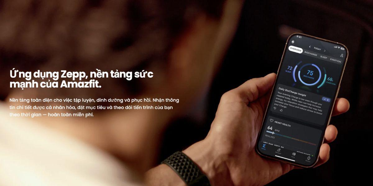 Đồng Hồ Thông Minh Amazfit Active Max Chính Hãng