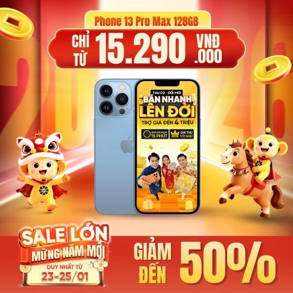 iPhone 13 Pro Max 128GB I Chính Hãng VN/A - Hàng Demo Mới Fullbox